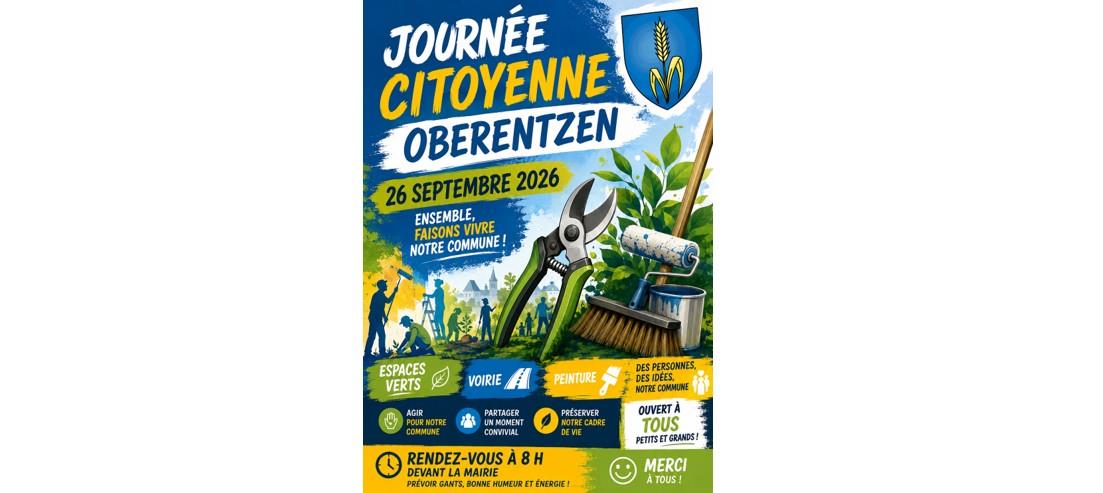 Journée Citoyenne 27 rue Principale Oberentzen 2026-09-26