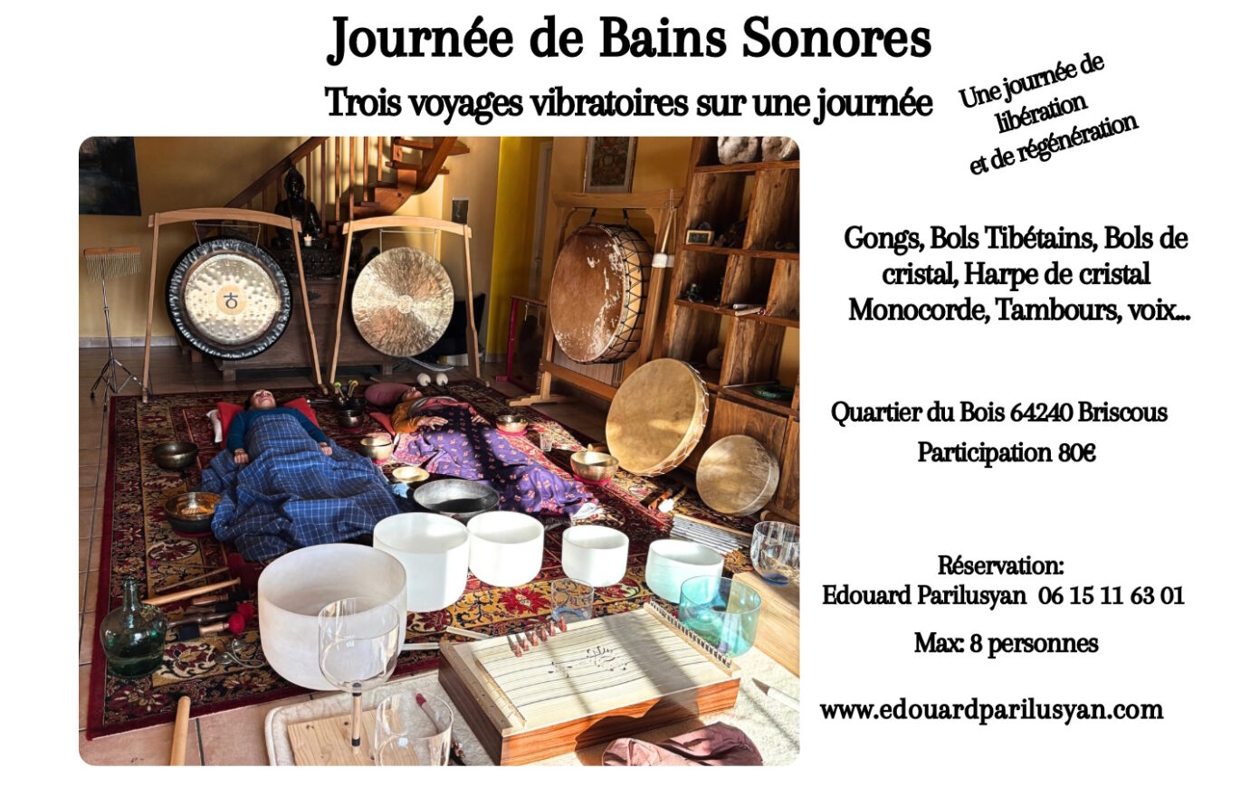 Journée de bains sonores Briscous