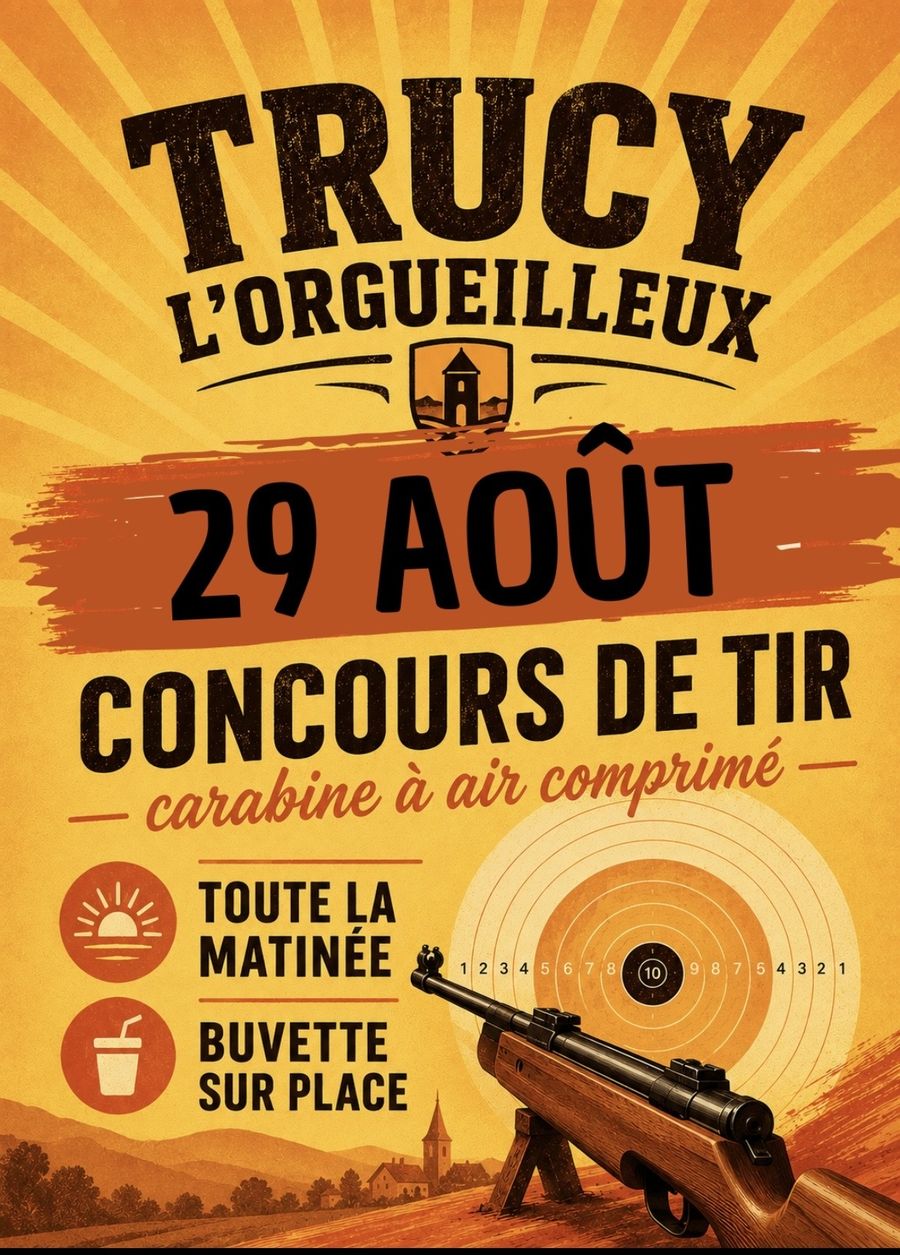 Journée de Festivités à Trucy l&rsquo;Orgueilleux ! Salle des fêtes Trucy-l&rsquo;Orgueilleux