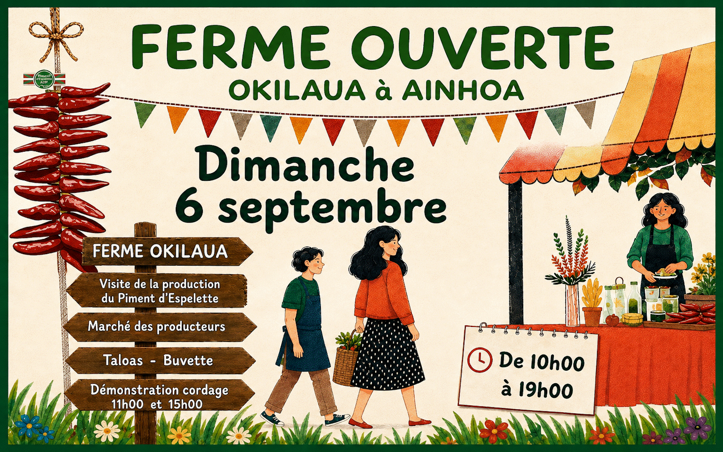 Journée découverte à la ferme okilaua avec marché de producteurs 547