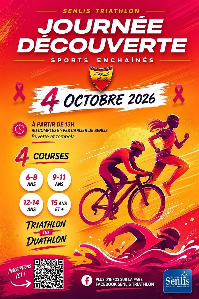 Journée découverte sports enchaînés Complexe sportif Yves Carlier Senlis