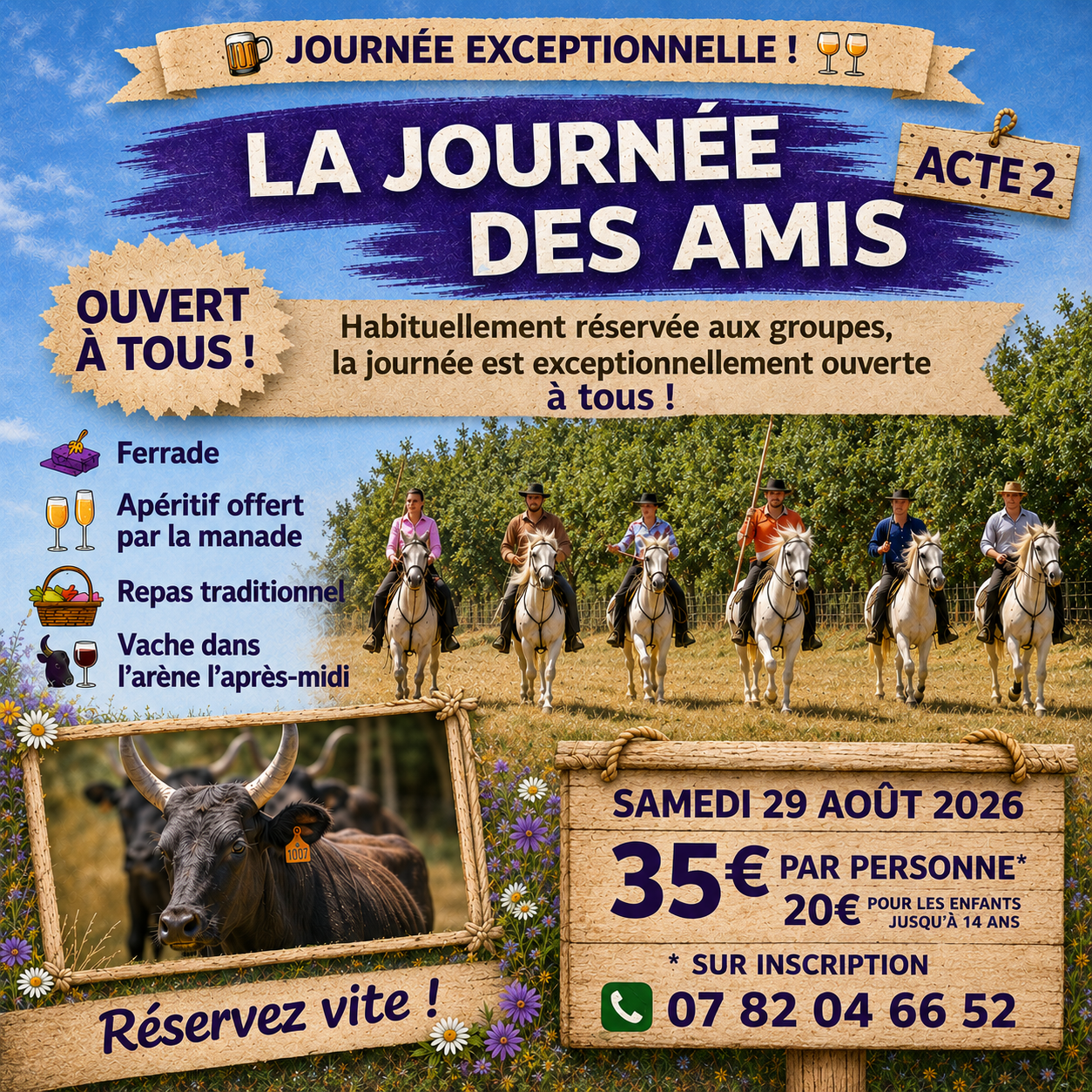 JOURNÉE DES AMIS ACTE 2 24 Boulevard des Vieux Moulins Nissan-lez-Enserune 2026-08-29