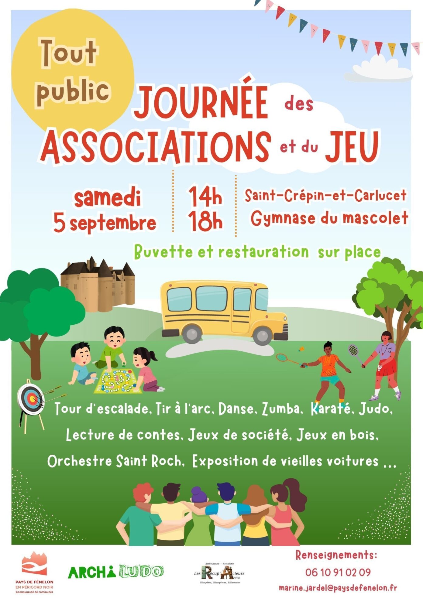 Journée des Associations et du Jeu Saint-Crépin-et-Carlucet