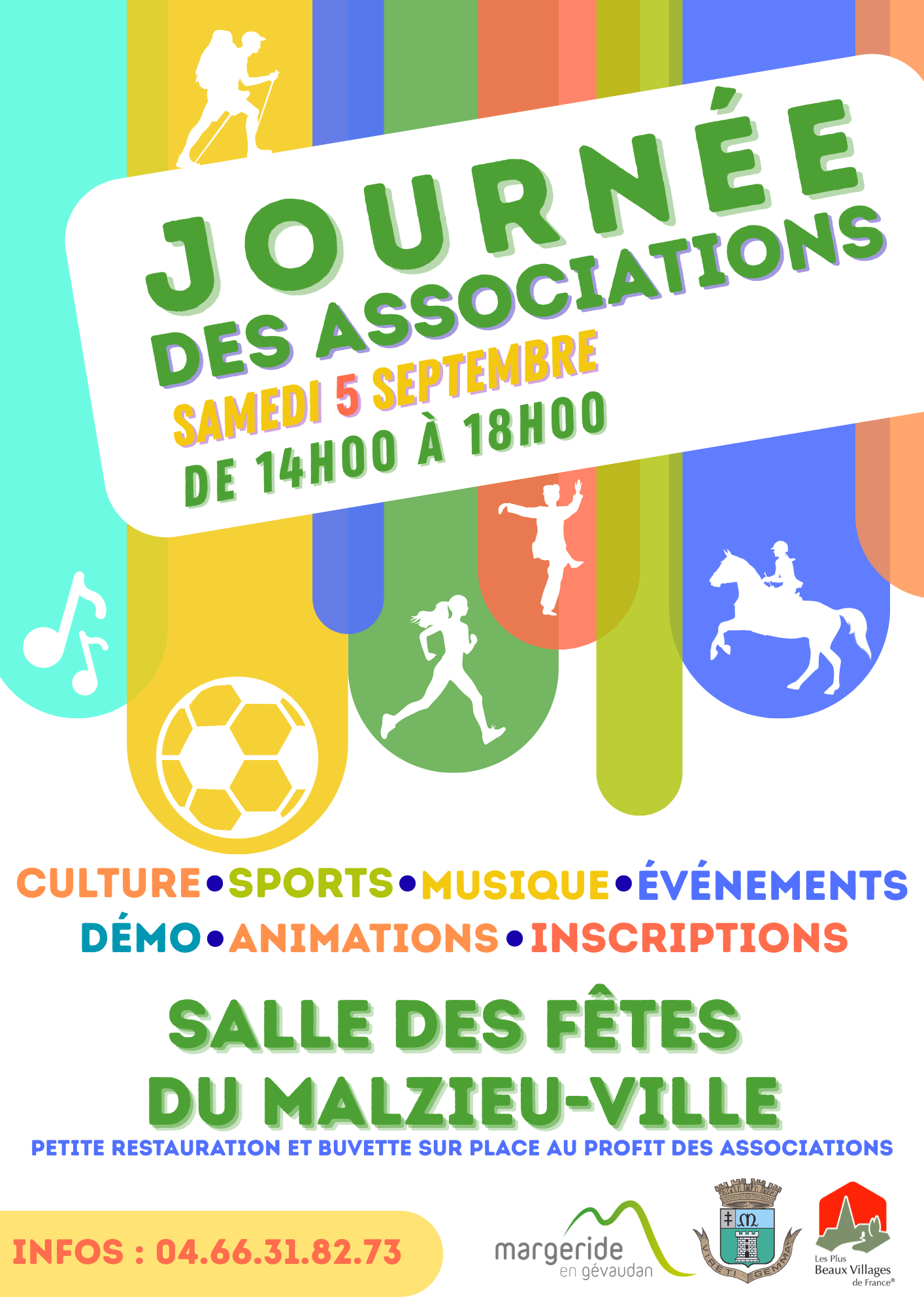 JOURNÉE DES ASSOCIATIONS Place du Foirail Le Malzieu-Ville 2026-09-05