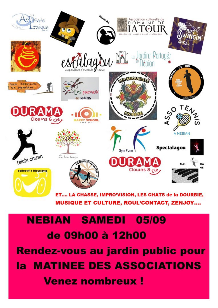 JOURNÉE DES ASSOCIATIONS Nébian