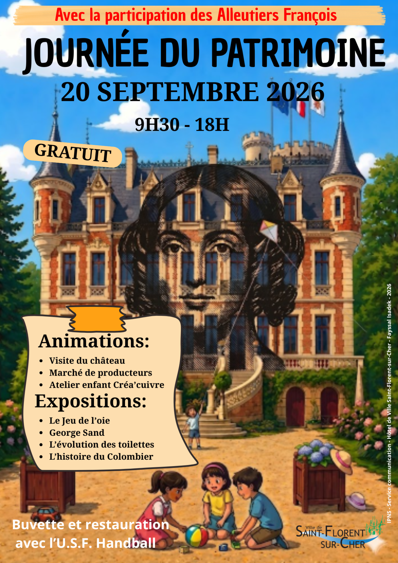Journée du Patrimoine au Château de Saint-Florent-sur-Cher  Saint-Florent-sur-Cher