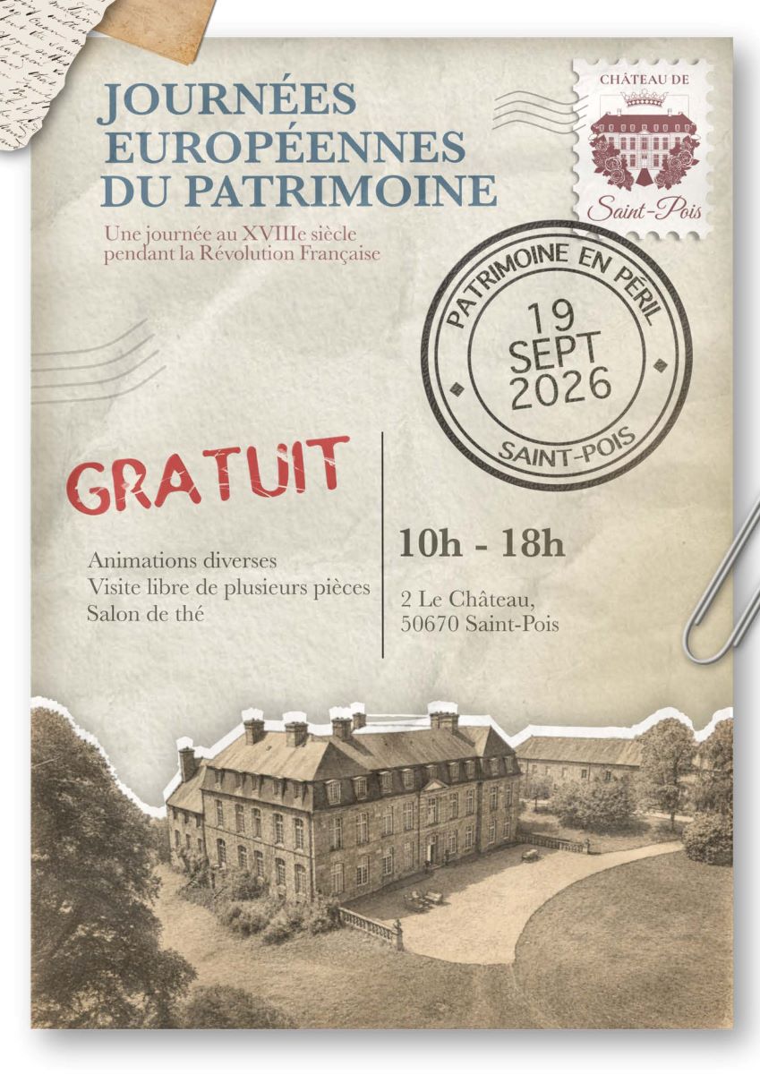 Journée Européennes du Patrimoine | Château de St Pois  Saint-Pois
