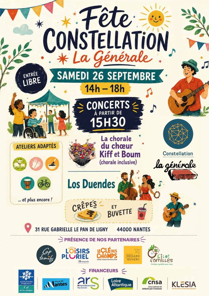 Journée festive Constellation et la Générale La Générale, Caserne Mellinet Nantes