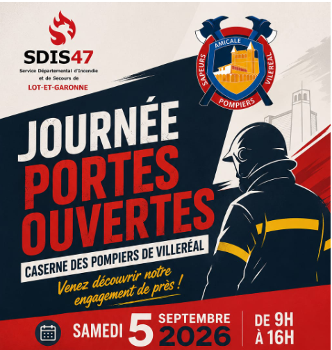 Journée Portes Ouvertes à la caserne des pompiers de Villeréal Caserne des Pompiers Villeréal