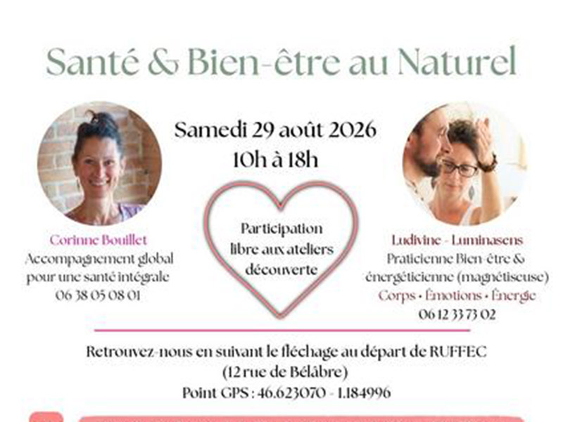 Journée santé au naturel  Ruffec