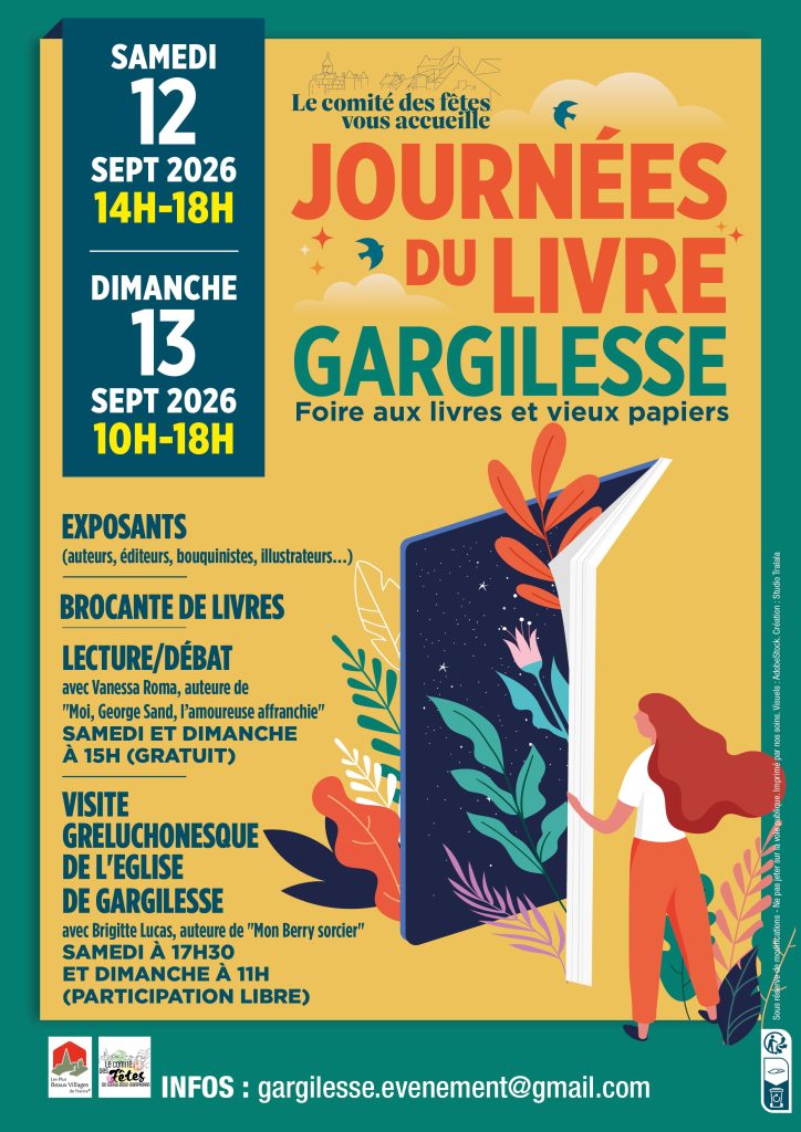 Journées du livres  Gargilesse-Dampierre