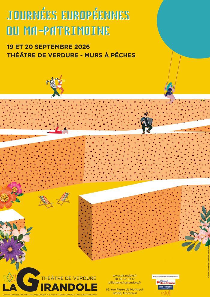 Journées du Ma-Patrimoine, Théâtre de Verdure de La Girandole, Montreuil