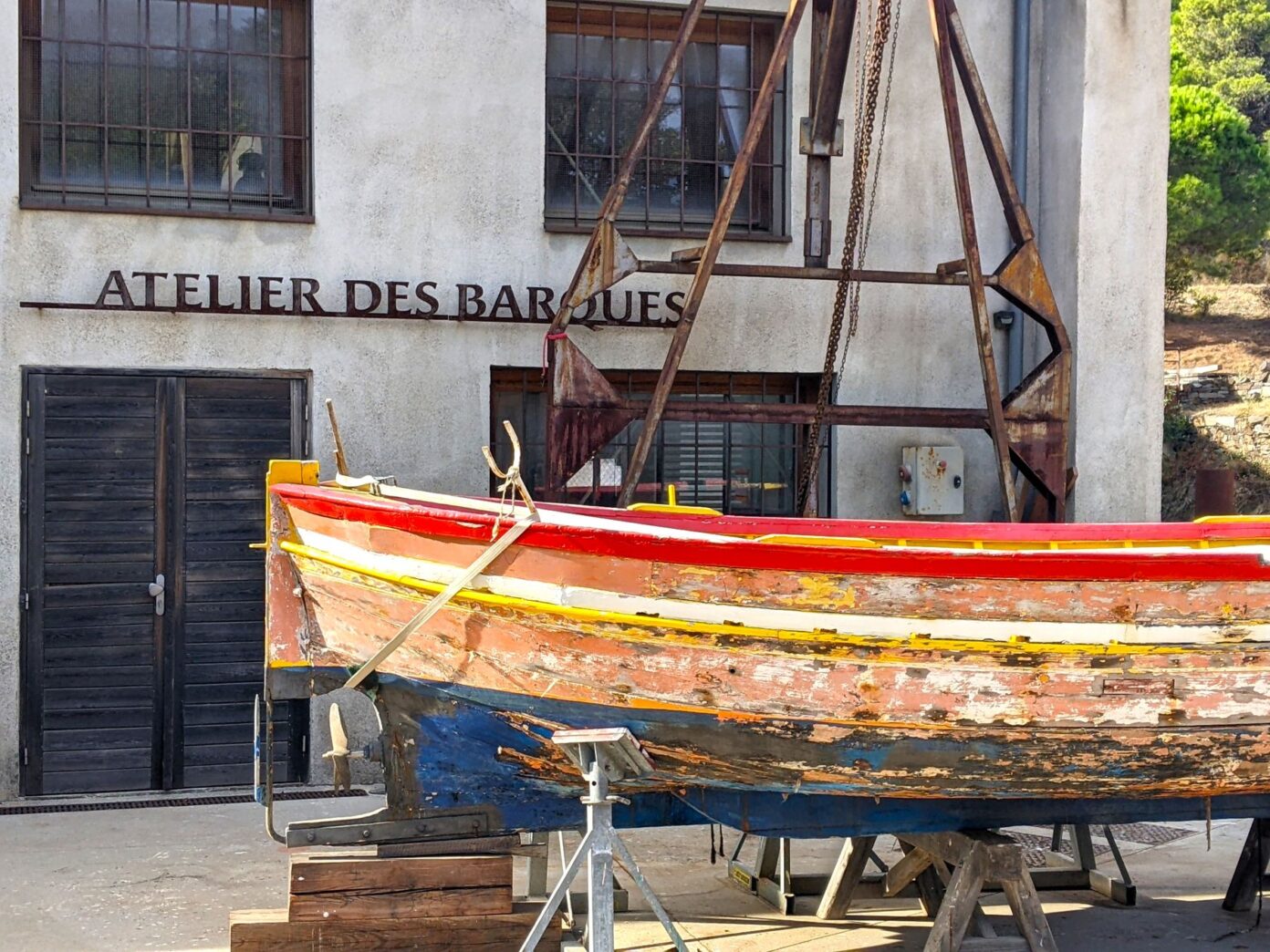 JOURNEES DU PATRIMOINE ATELIER DES BARQUES (PAULILLES) Port-Vendres