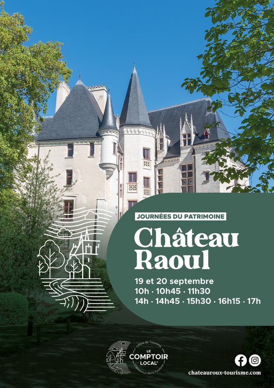 Journées du patrimoine Château Raoul Châteauroux