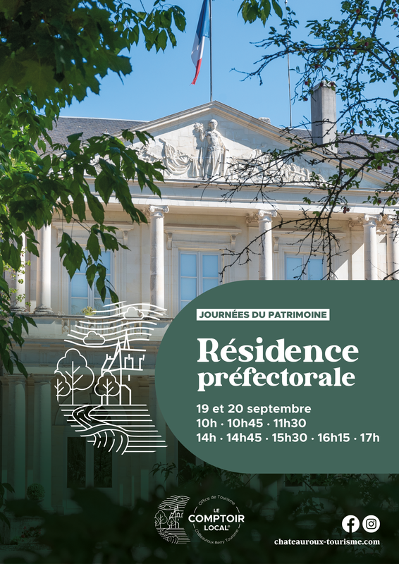 Journées du patrimoine résidence préfectorale  Châteauroux
