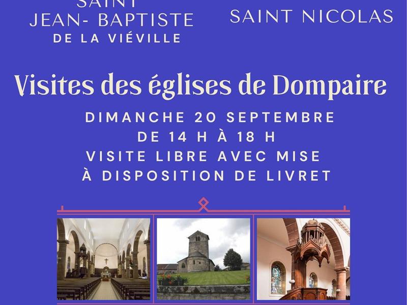 Journées européennes du patrimoine parcours en autonomie de l&rsquo;église Saint-Nicolas Église Saint-Nicolas Dompaire