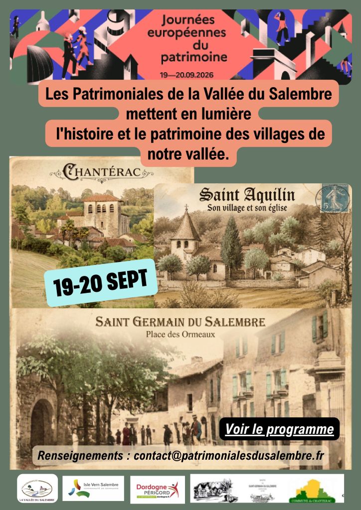 Journées européennes du patrimoine  Saint-Aquilin