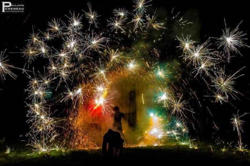 Journées européennes du Patrimoine: visite théâtralisée avec spectacle de feu  Bourdeilles