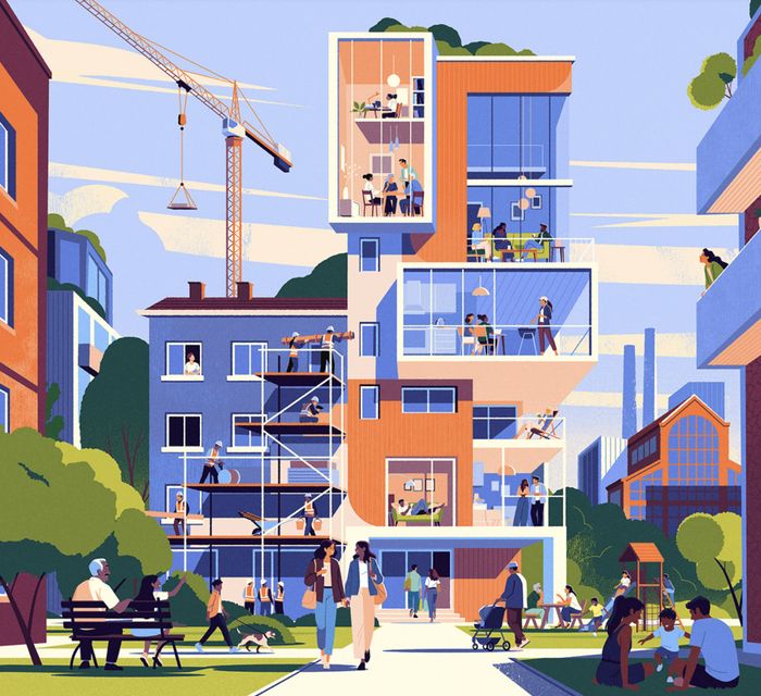 Journées Nationales de l’Architecture hors-les-murs, Quartier blossière Orléans, Orléans