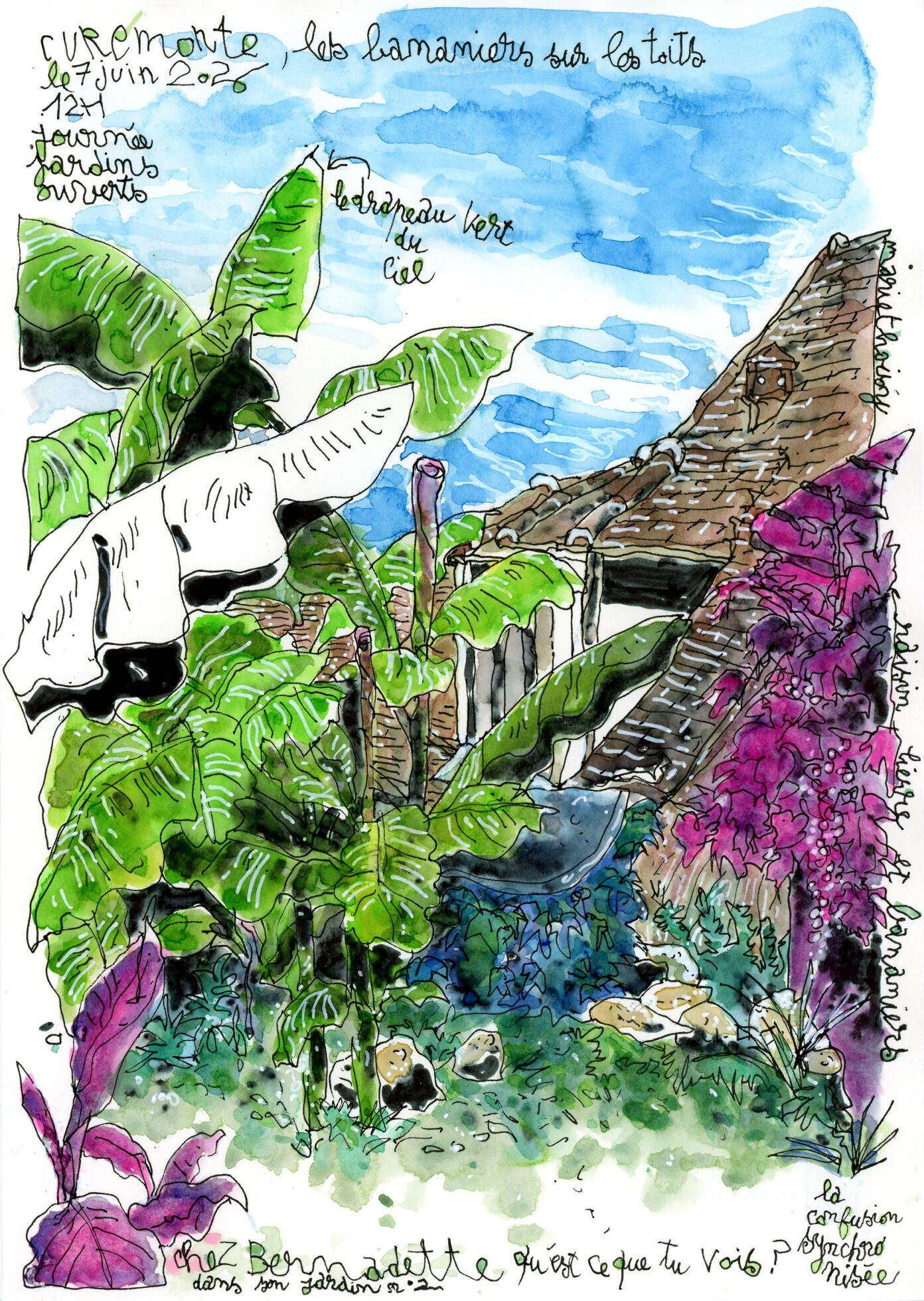 Journées portes ouvertes des ateliers d’artistes Thoisy Marie à côté de l’église Sainte-Spérie Le Vignon-en-Quercy