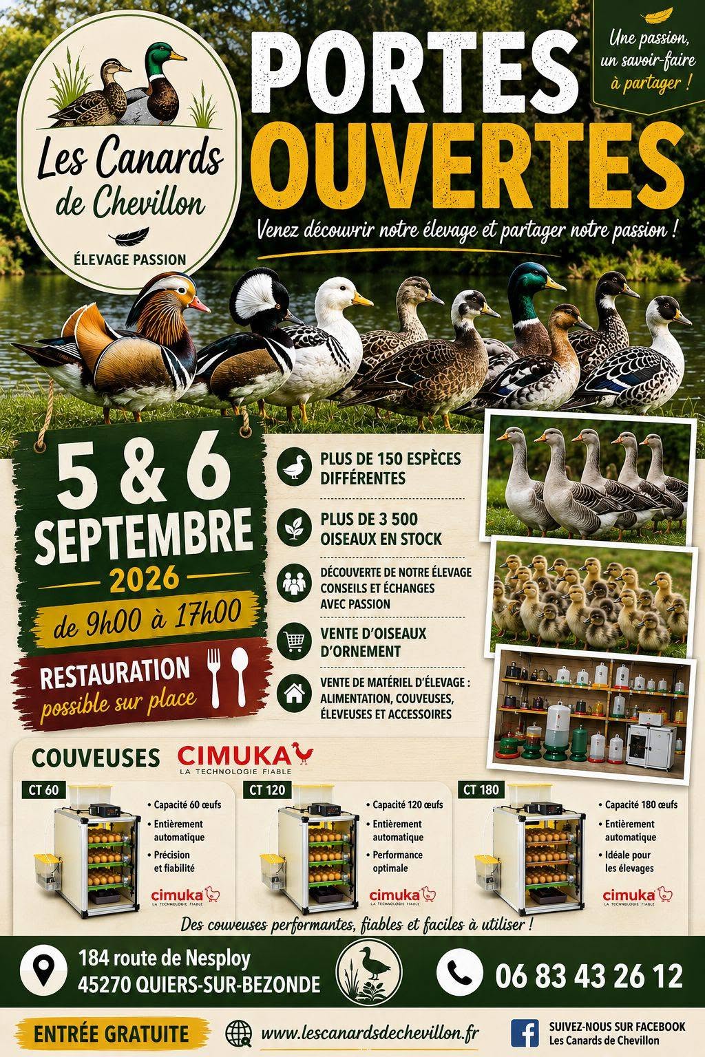 Journées portes ouvertes Quiers-sur-Bezonde