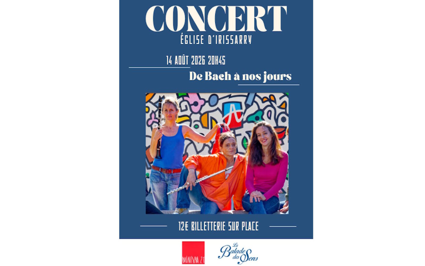 La Balade des Sens un voyage musical de Bach à nos jours Irissarry