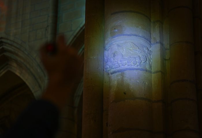 La basilique Notre-Dame d&rsquo;Espérance à la lampe torche, Basilique Notre-Dame de l&rsquo;Espérance, Charleville-Mézières