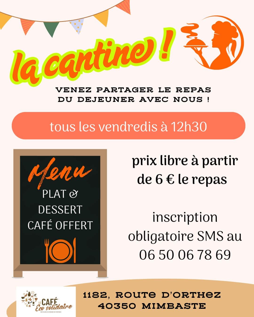 La Cantine 1182 Route d'Orthez Mimbaste 2026-09-04