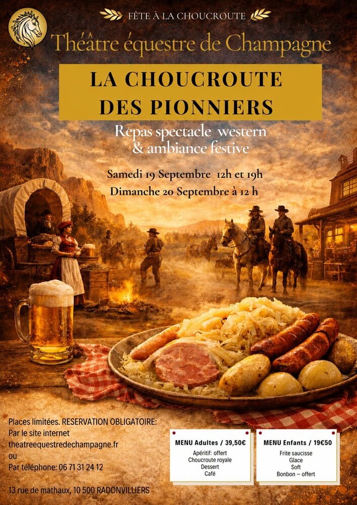 La choucroute des pionniers 13 rue de Mathaux Radonvilliers 2026-09-19