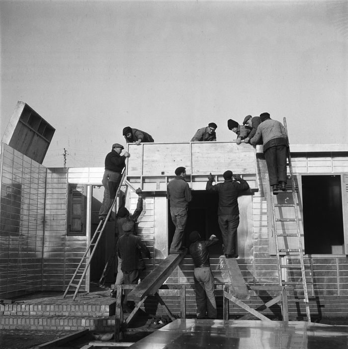 La cité expérimentale de Noisy-le-Sec, un laboratoire de la Reconstruction., Cité de Merlan, Noisy-le-Sec