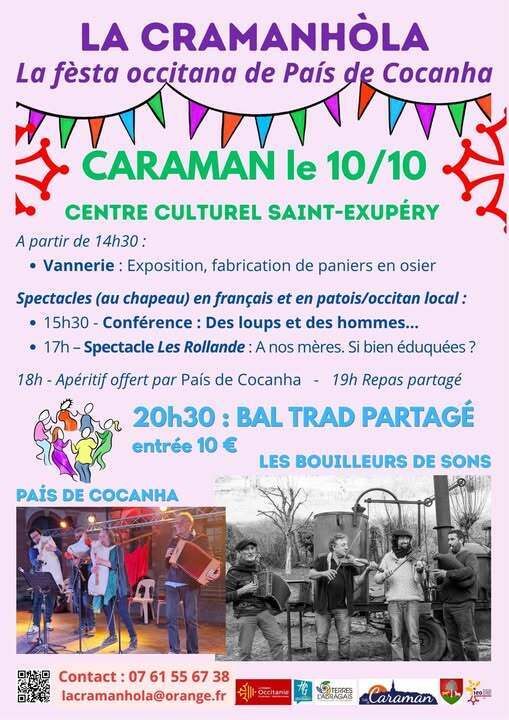 La Crananhòla, fête occitane (4e édition), Centre Culturel St Exupéry (Cramanh), Caraman