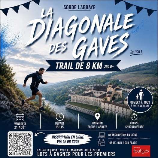 La Diagonale des Gaves  Sorde-l&rsquo;Abbaye