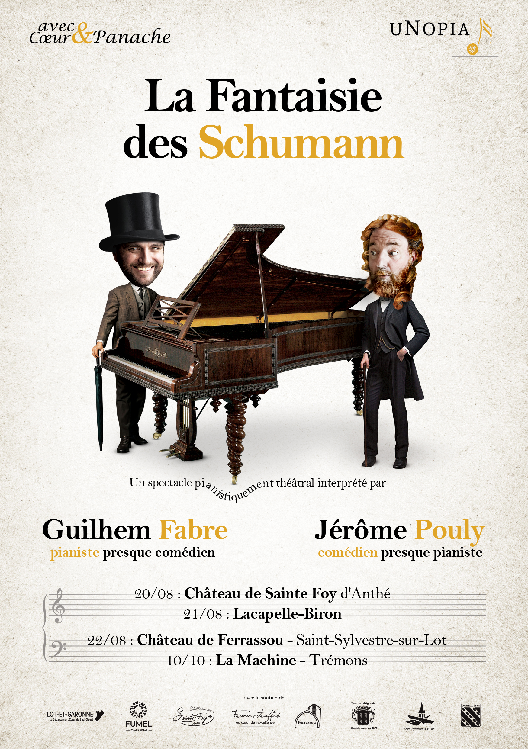 La Fantaisie des Schumann Château de Ferrassou Saint-Sylvestre-sur-Lot
