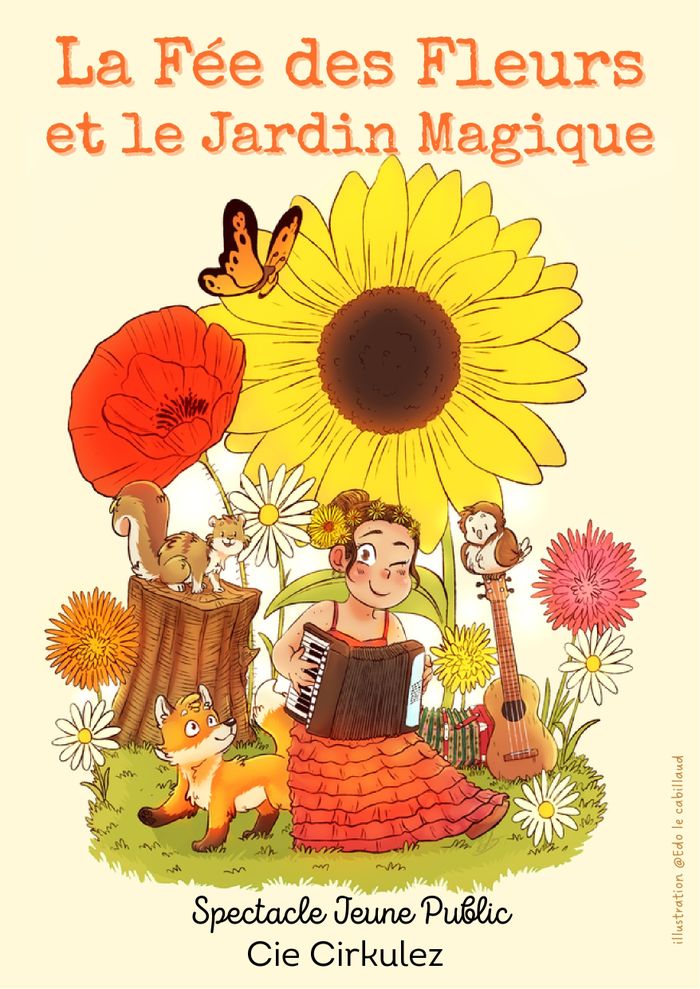 La Fée des Fleurs et le Jardin Magique La Péniche Didascalie Ramonville-Saint-Agne