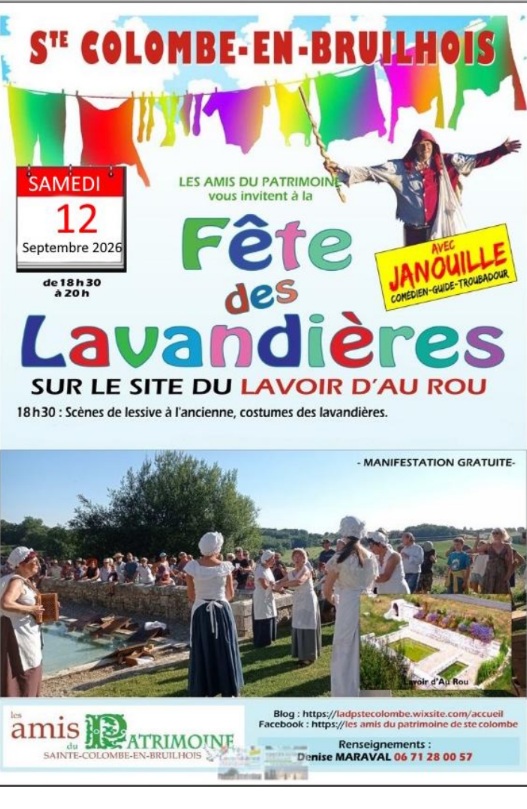 La fête des lavandières Route du Bois Noir Sainte-Colombe-en-Bruilhois