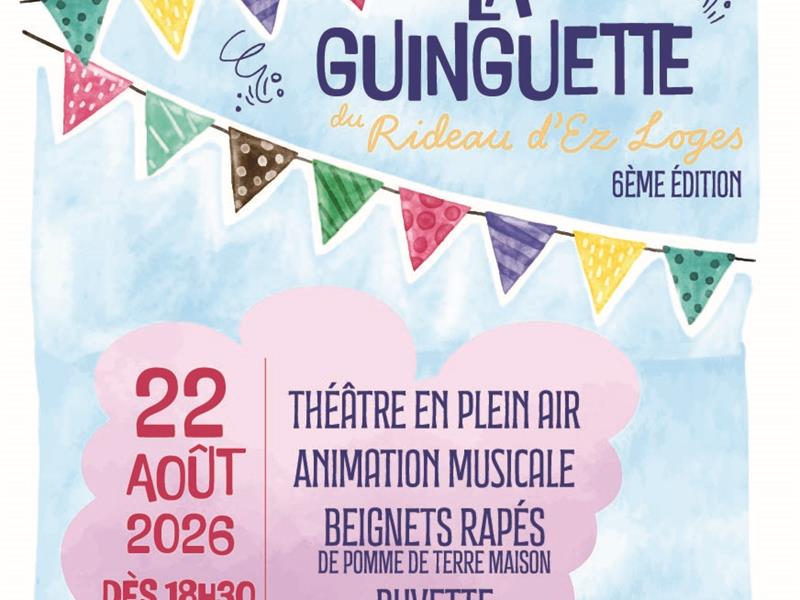 La guinguette du Rideau d&rsquo;Ez Loges Rue Charles de Gaulle Éloyes