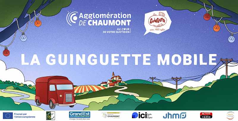 La guinguette mobile à Sarcicourt Jonchery