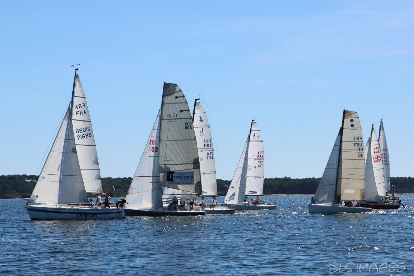 La Land’Elle et journée voile féminine Yacht Club ISPE BISCARROSSE Biscarrosse
