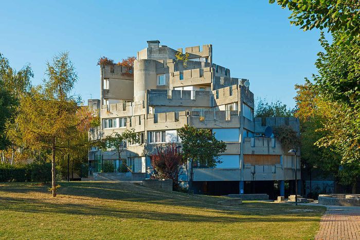 La Maladrerie de Renée Gailhoustet à Aubervilliers, Quartier de la Maladrerie, Aubervilliers, Aubervilliers