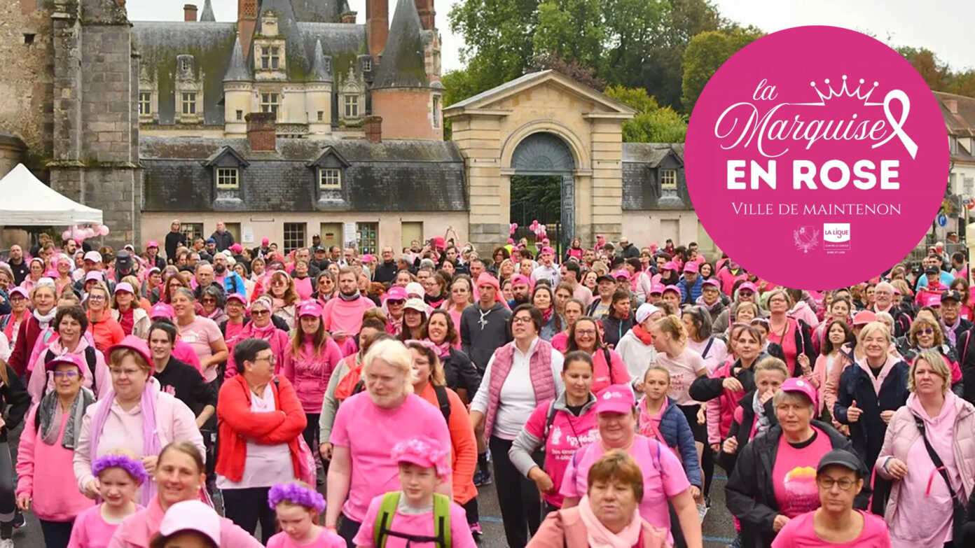 La Marquise en Rose 2026 Octobre Rose Maintenon