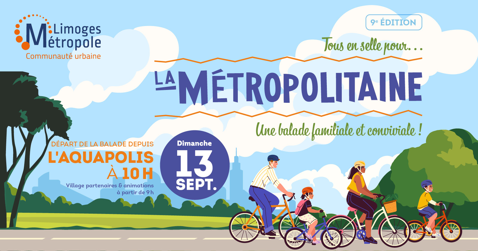 La Métropolitaine 9ème édition 359 Rue Aristide Briand Limoges 2026-09-13