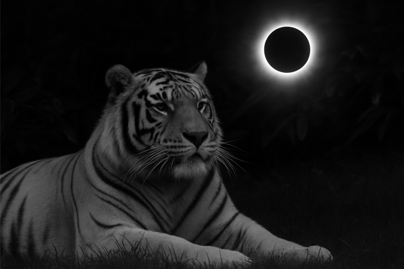 La nuit de l’éclipse Zoo d’Asson Asson