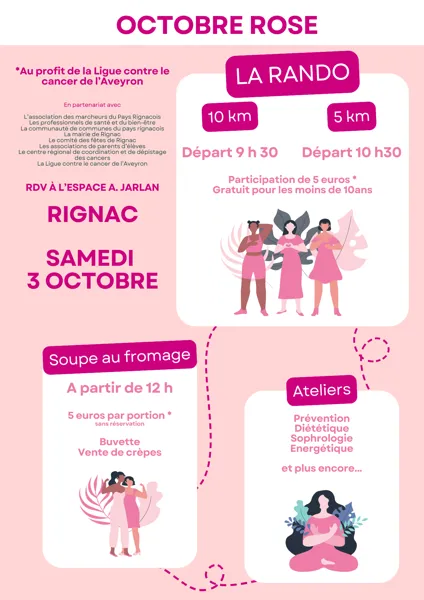 La Rando Octobre Rose  Rignac