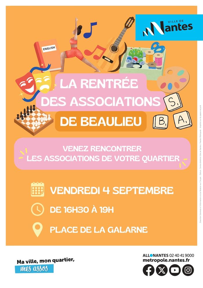 La rentrée des associations de Beaulieu Nantes