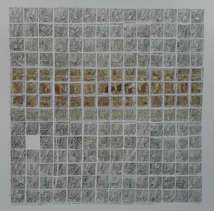 La Tapisserie de Bayeux fait escale à la Manu Atelier Alain Le Coq et Yves Diemer Morlaix