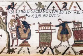 La tapisserie de Bayeux. Actualité d’une broderie entre histoire et fils à retordre Limoges