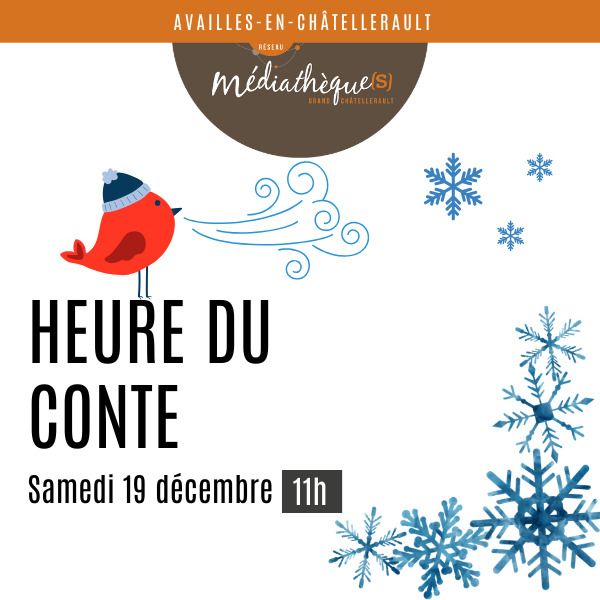 La Valise à histoires heure du conte spéciale hiver Médiathèque Paul-Émile Victor Availles-en-Châtellerault