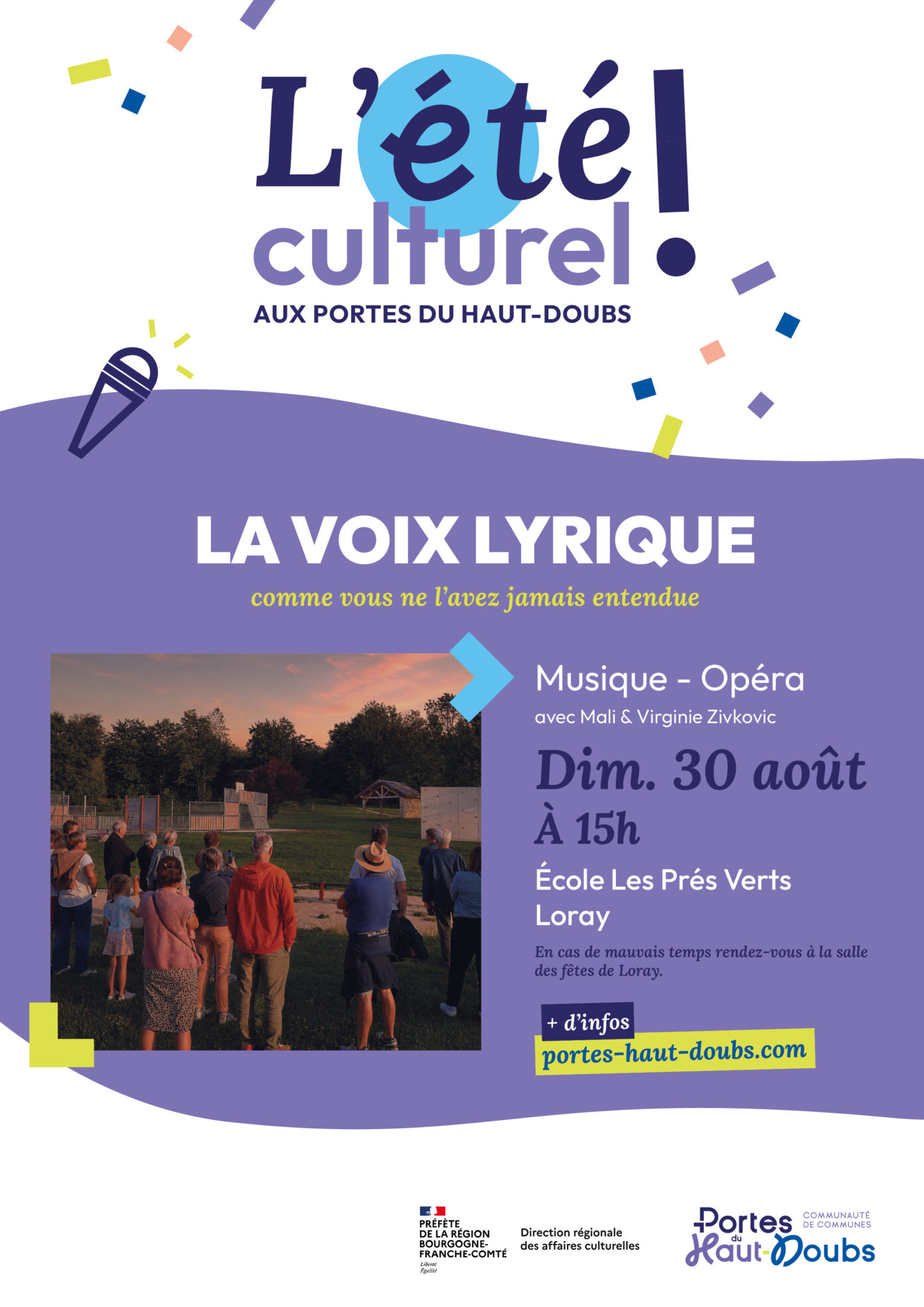La voix lyrique…comme vous ne l’avez jamais entendue ! École des Prés Verts Loray