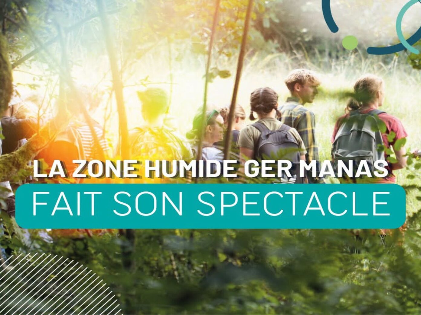 La zone humide Ger Manas fait son spectacle ! route Marcotte Capbat Ger