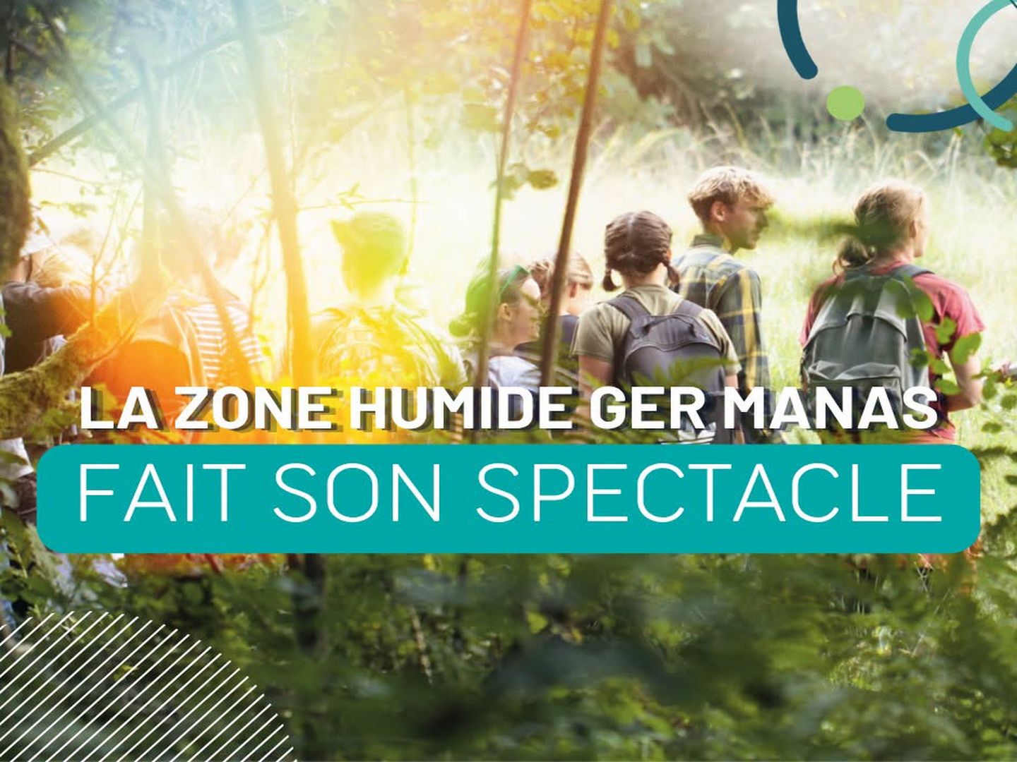 La zone humide Ger Manas fait son spectacle ! route Marcotte Capbat Ger